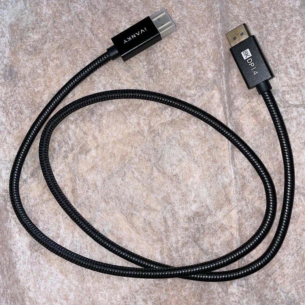 IVANKY 8K DP 1.4 Cable—Compatible for PC and Gamers